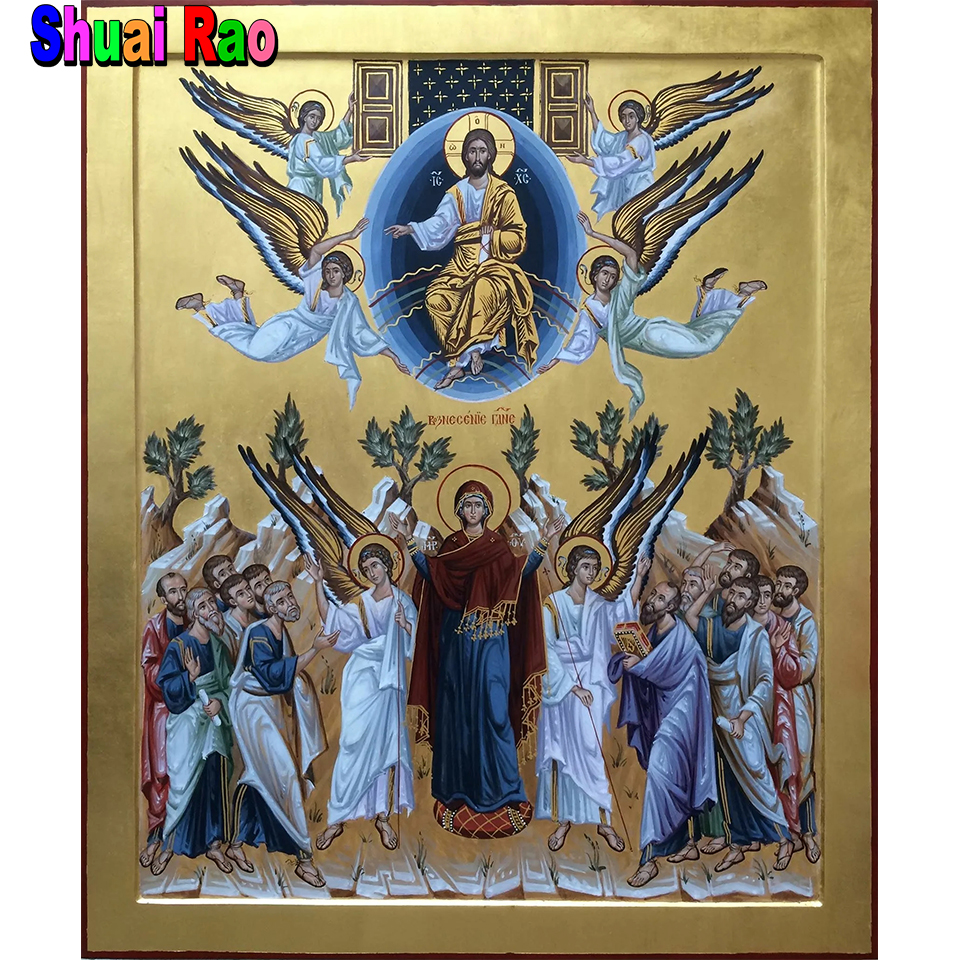 Virgin maria religious DIY 5D  - Embroidery Jesus recensione e prezzo