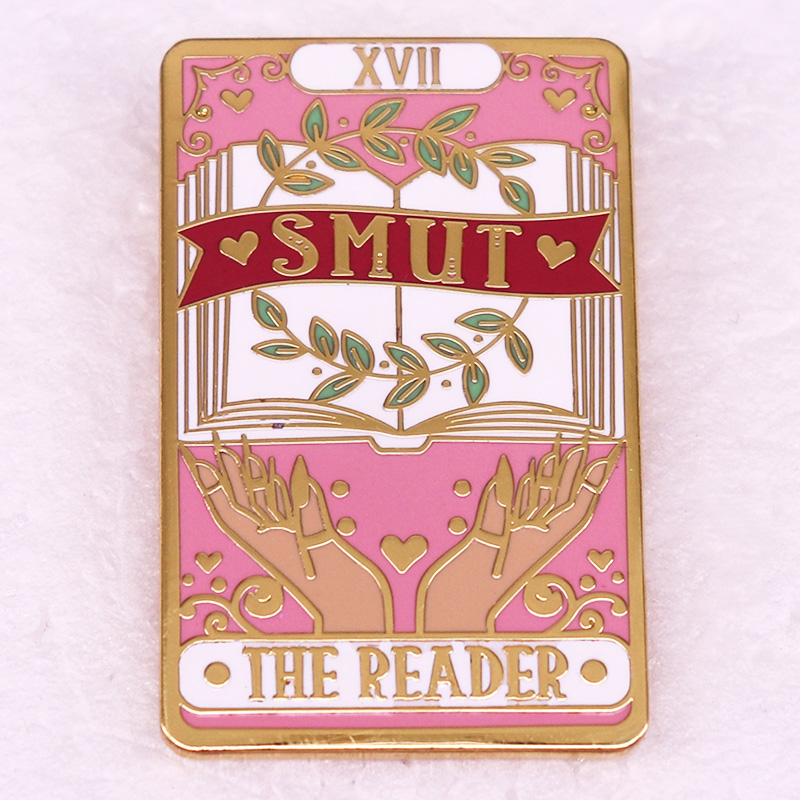 SMUT The Reader Book Enamel Pi - Embroidery Wallet recensione e prezzo