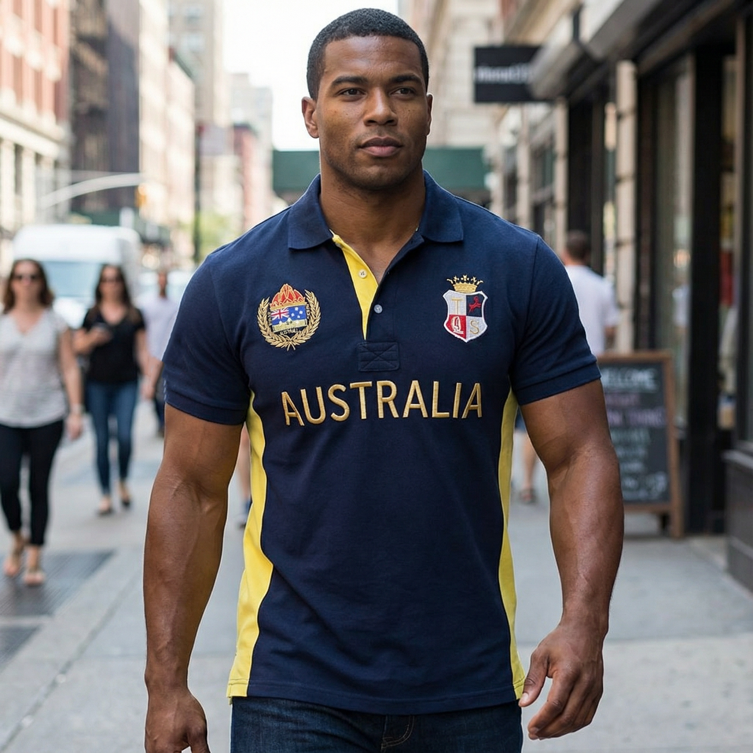 Men's polo shirt Australia Roy - Embroidery Australia recensione e prezzo