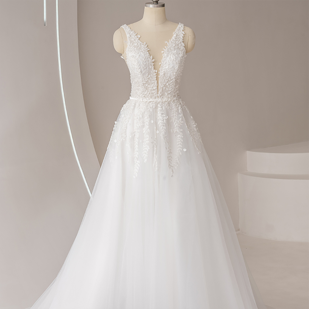 Brand New Popular Design Dress - Embroidery Organza recensione e prezzo