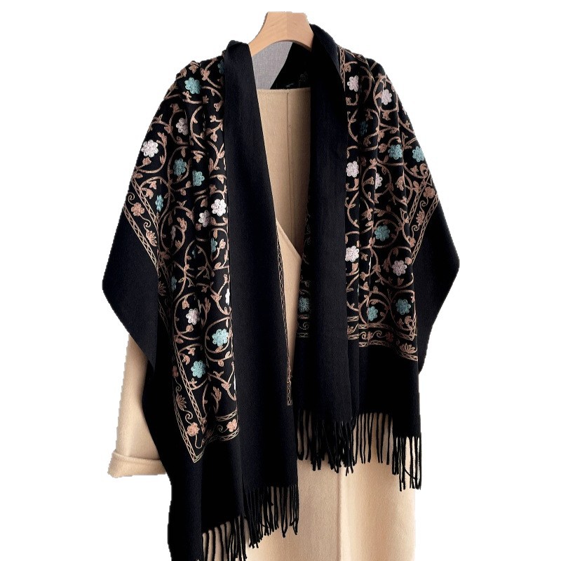 2025 New Embroidery Cashmere S - Embroidery Pashmina recensione e prezzo