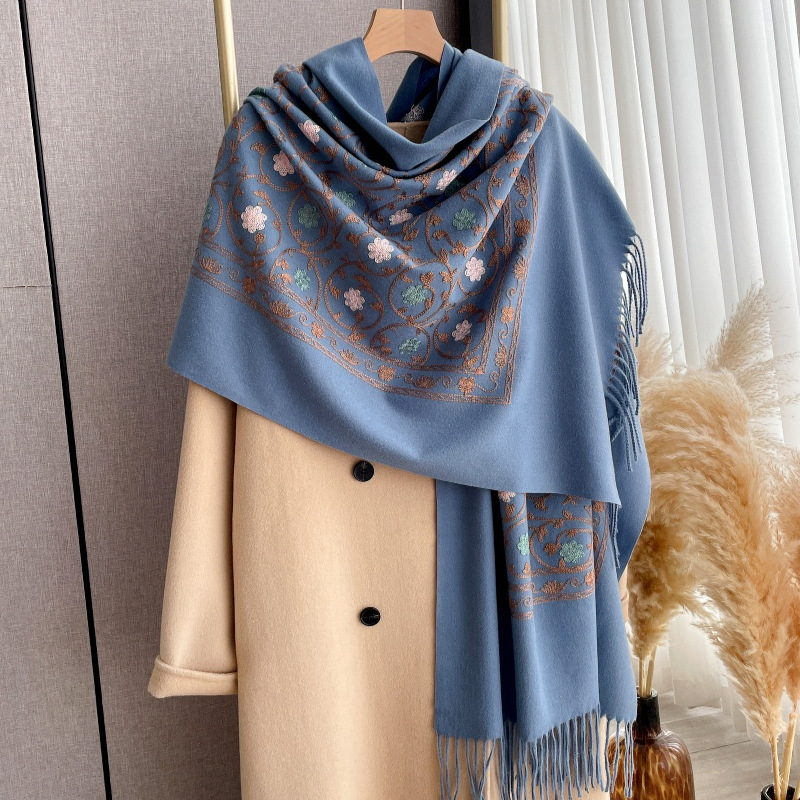2025 New Embroidery Cashmere S - Embroidery Pashmina recensione e prezzo