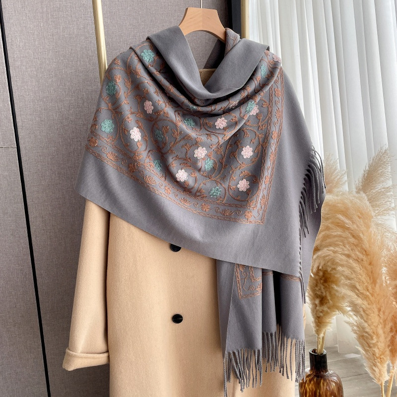 2025 New Embroidery Cashmere S - Embroidery Pashmina recensione e prezzo