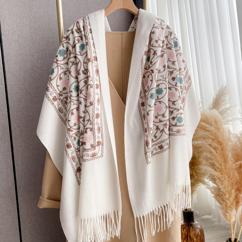 2025 New Embroidery Cashmere S - Embroidery Pashmina recensione e prezzo