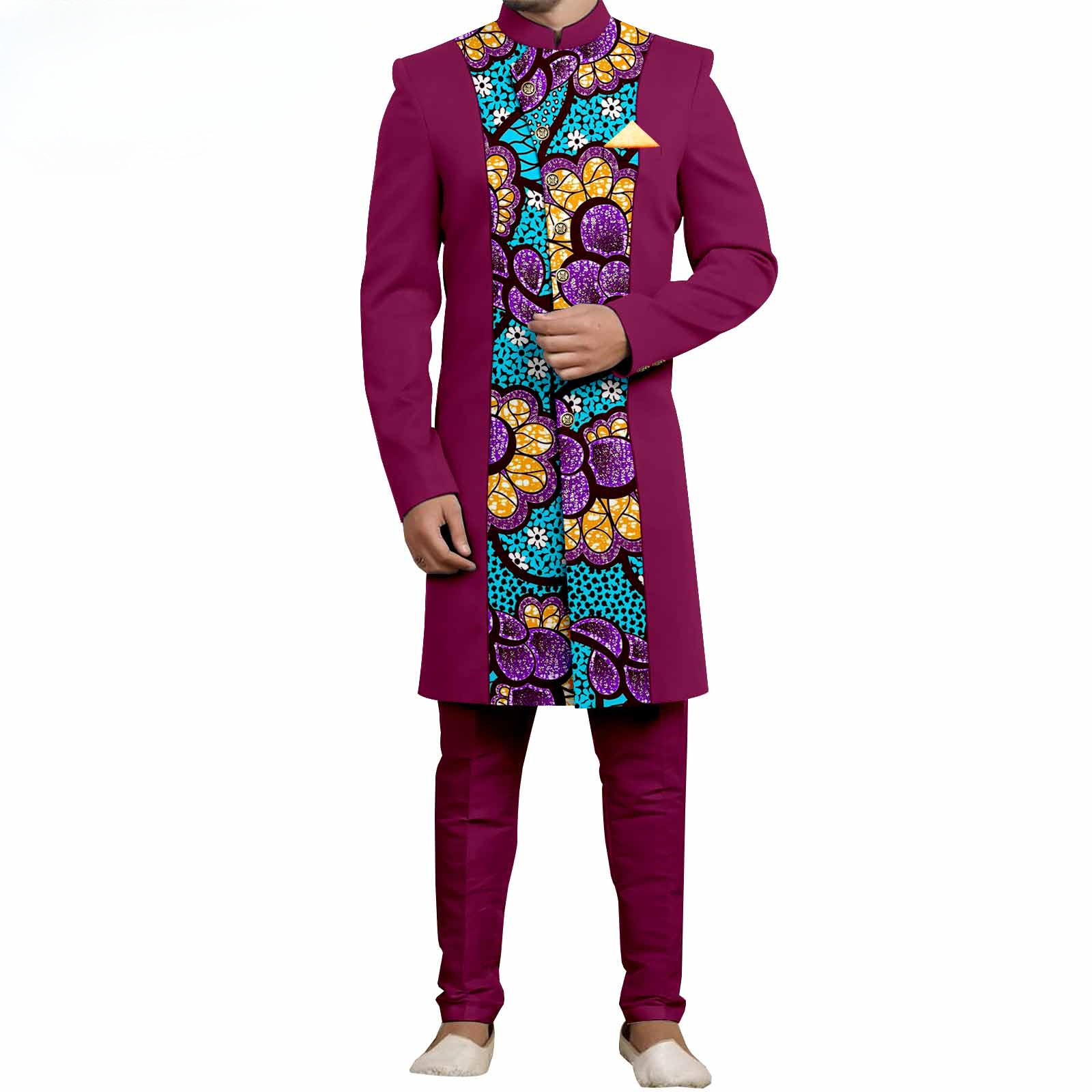 Men`s Suit Slim Fit Embroidery - Embroidery Set recensione e prezzo