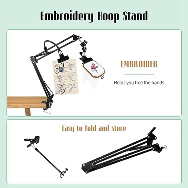 Embroidery Hoop Stand: 360 Adj - Embroidery Hoop Stand recensione e prezzo