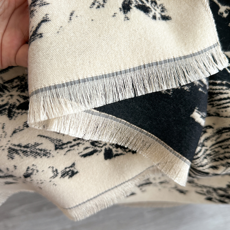 Women Winter Cashmere Scarf Wh - Embroidery Pashmina recensione e prezzo