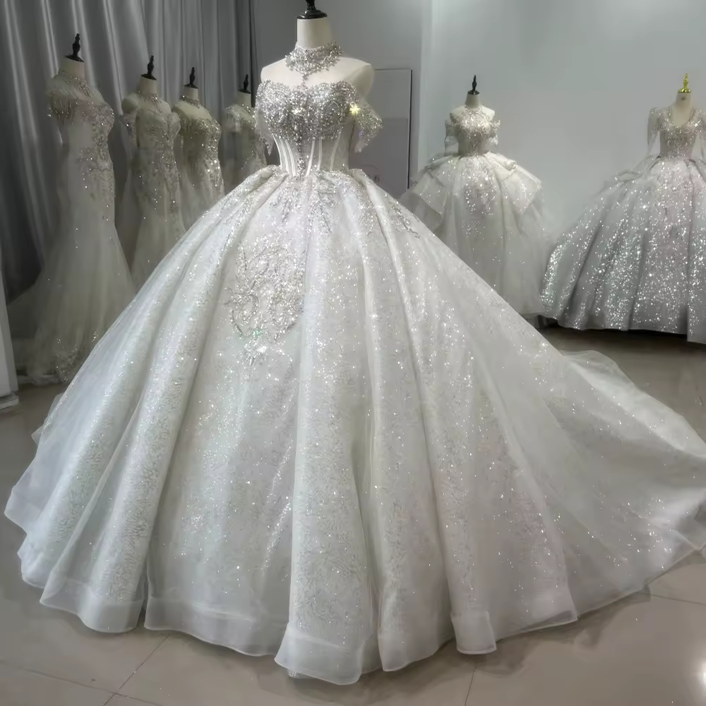 Civil Wedding Dress Sleeveless - Embroidery Organza recensione e prezzo