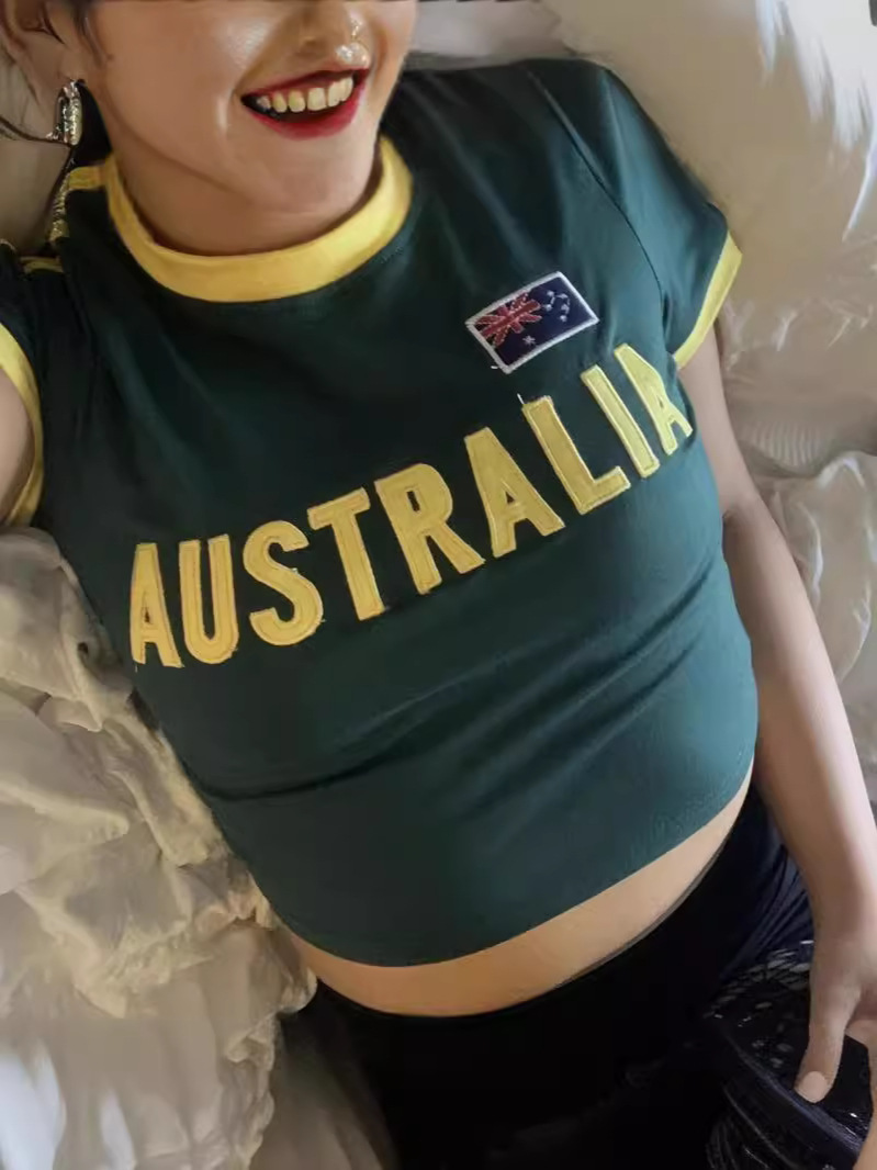 Y2k Aesthetic Women Australia  - Embroidery Australia recensione e prezzo