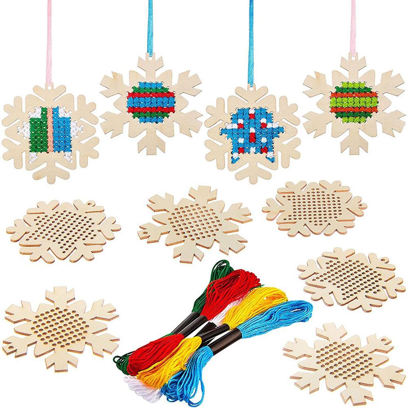 Cross Stitch Hanging Pendant E - Embroidery Xmas Kits recensione e prezzo
