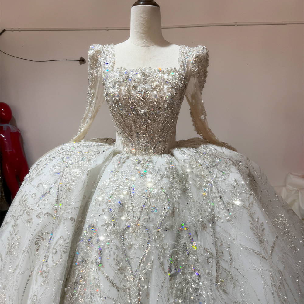 Vestido Boda Civil Dress Squar - Embroidery Organza recensione e prezzo