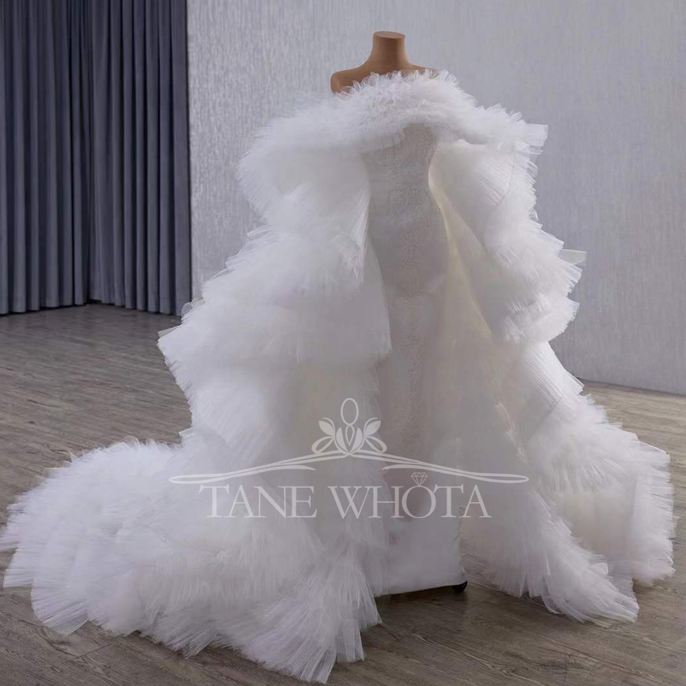 Elegant Mermaid Wedding Inner  - Embroidery Organza recensione e prezzo