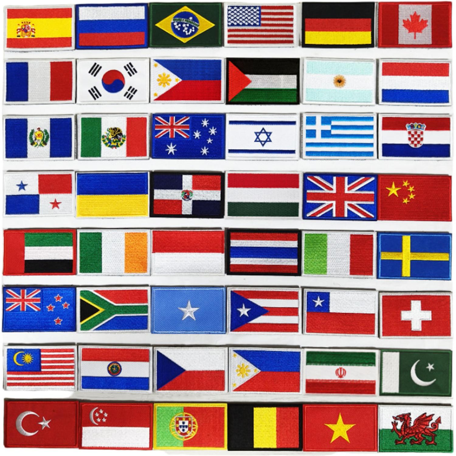 Embroidery Flag Patch US UK Ca - Embroidery Australia recensione e prezzo