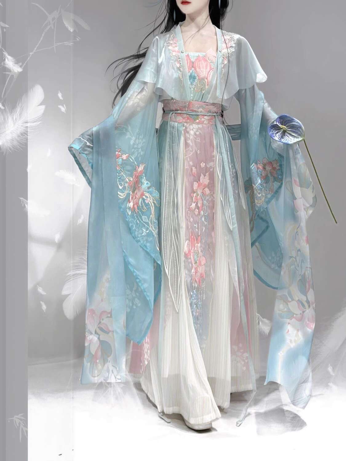 New Hanfu Wei Jinfeng Heavy In - Embroidery In The Piece recensione e prezzo