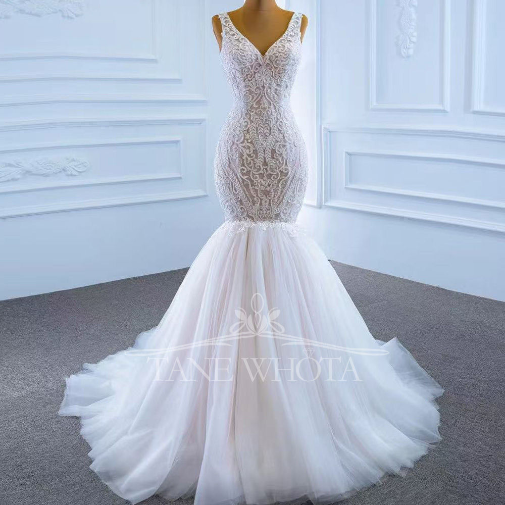 Civil Wedding Dress Spaghetti  - Embroidery Organza recensione e prezzo
