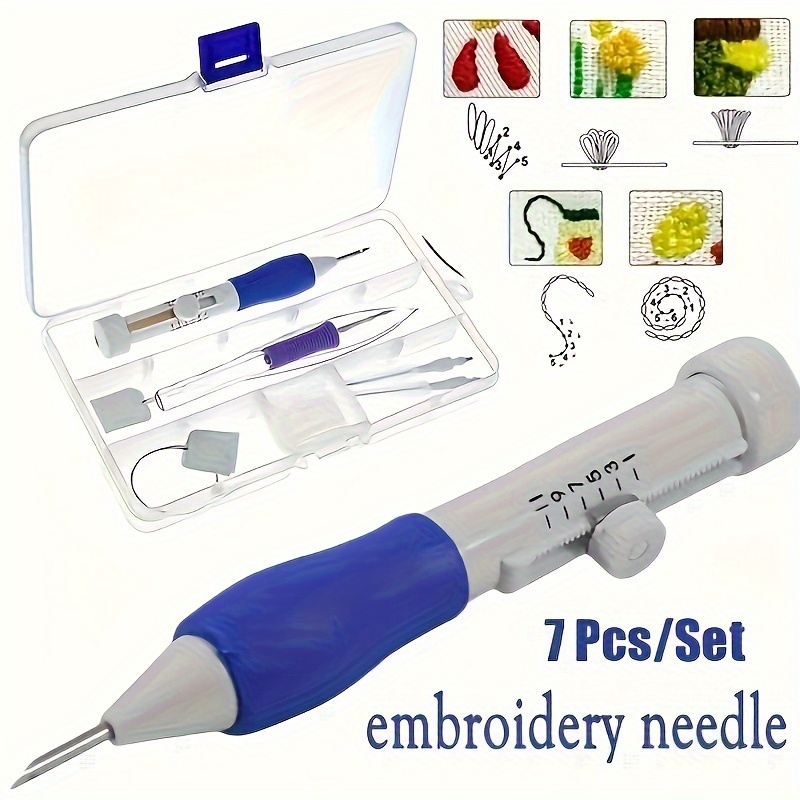 7-Piece Embroidery Punch Needl - Embroidery In The Piece recensione e prezzo
