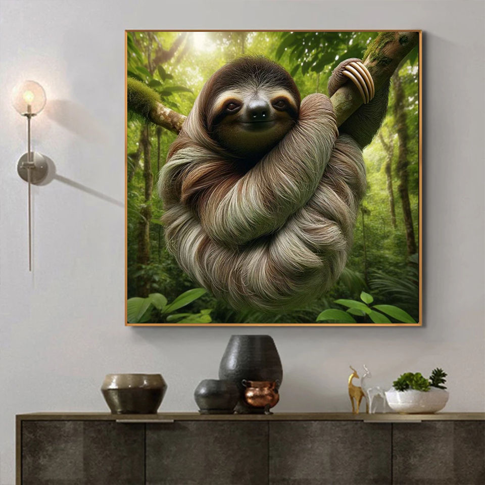 Diamond Painting Sloth Koala A - Embroidery Australia recensione e prezzo