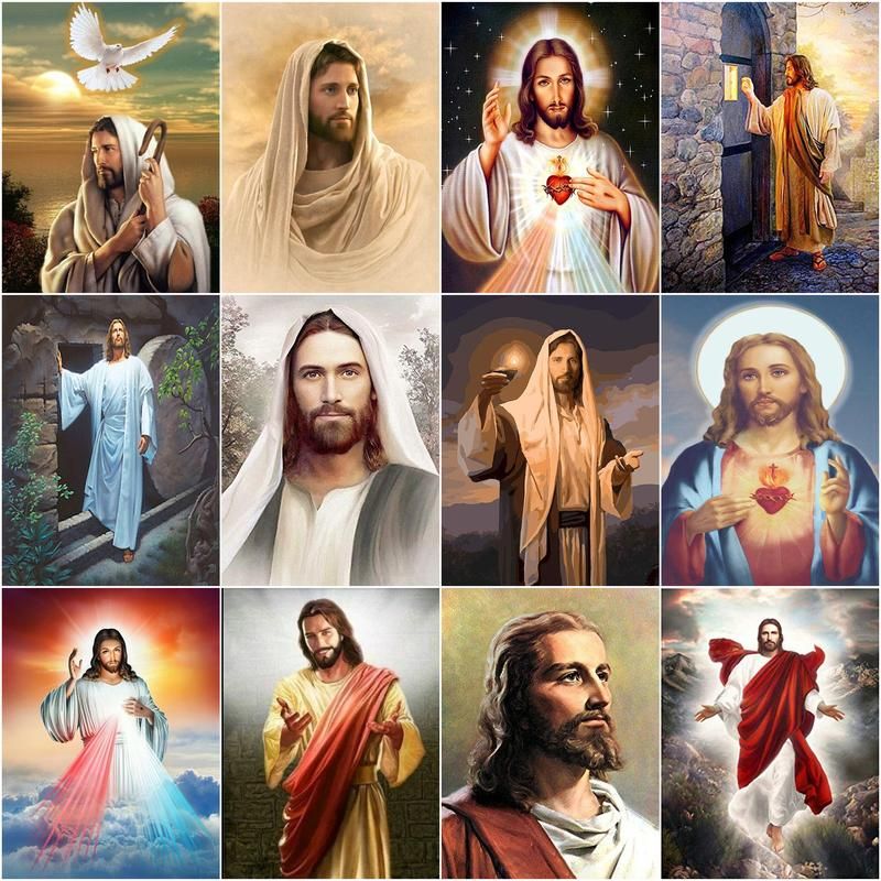 CHENISTORY Full Drill Square R - Embroidery Jesus recensione e prezzo