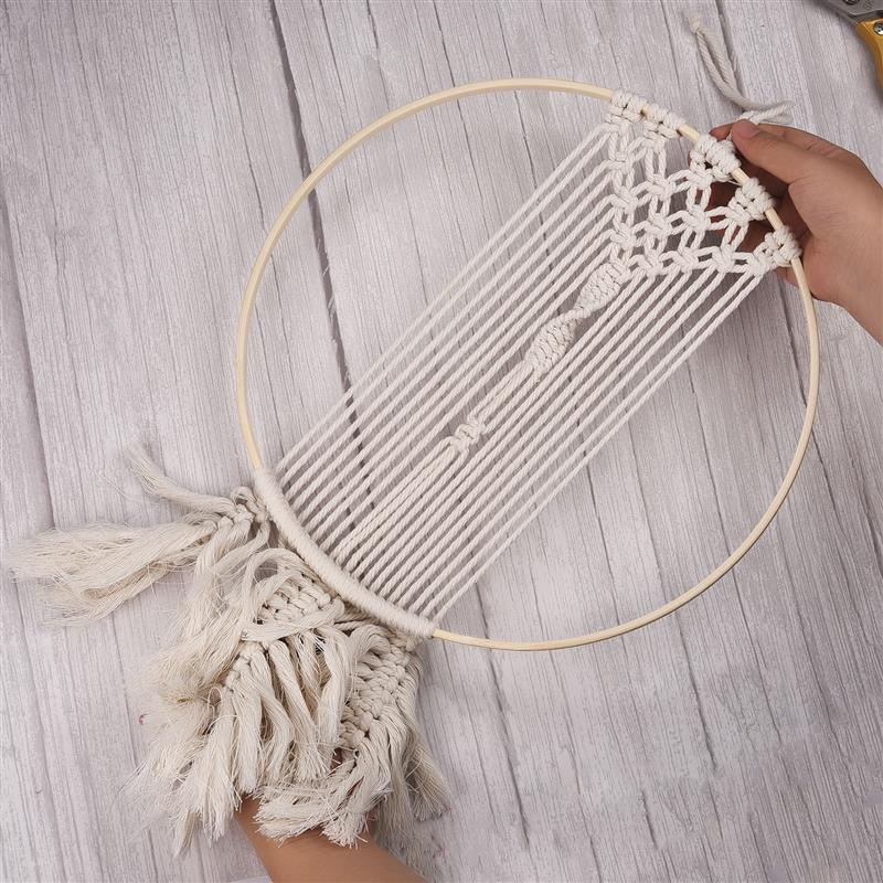 1/5Pcs 8-33cm Wooden DIY Handm - Embroidery Hoop Stand recensione e prezzo