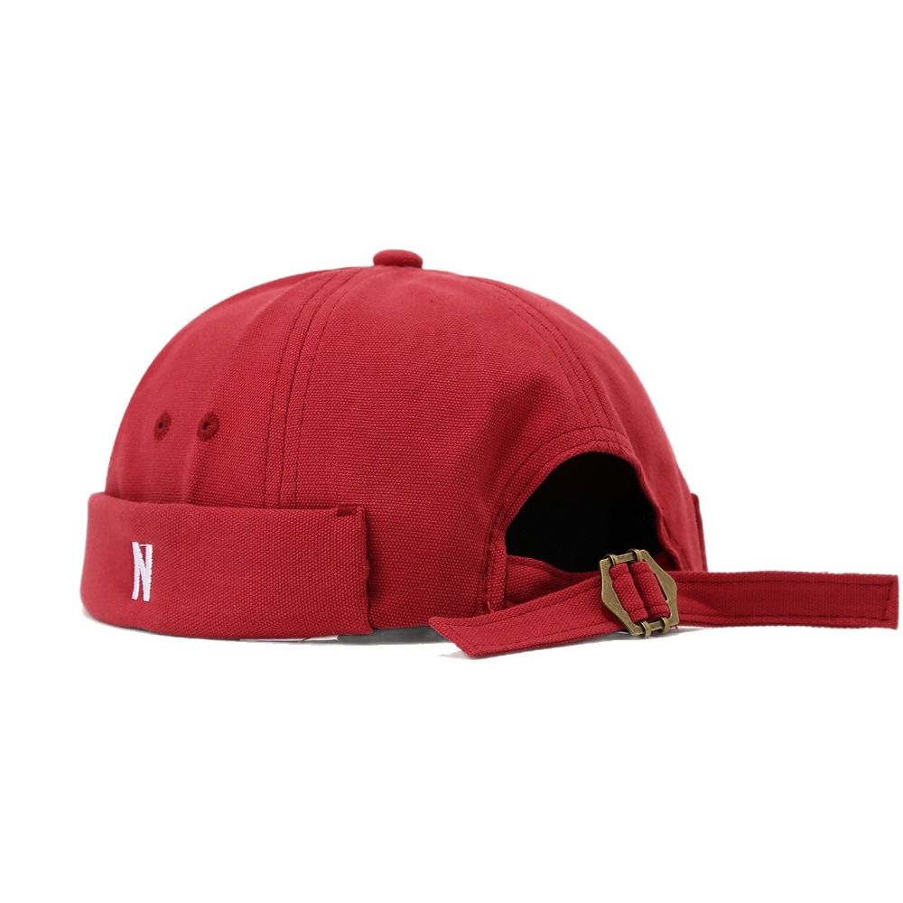 Vintage Cotton Brimless Hat Le - Embroidery Letter N recensione e prezzo