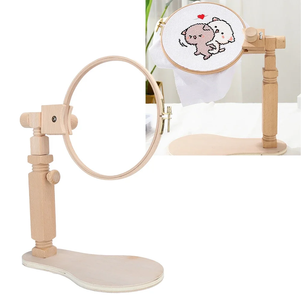 Embroidery Wooden Hoop Stand C - Embroidery Hoop Stand recensione e prezzo